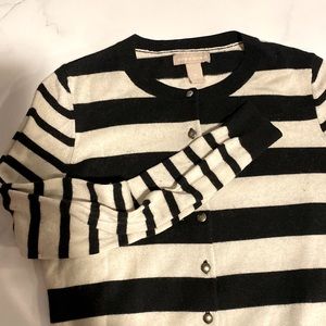 Banana Republic Stripped Round Neck Sweater